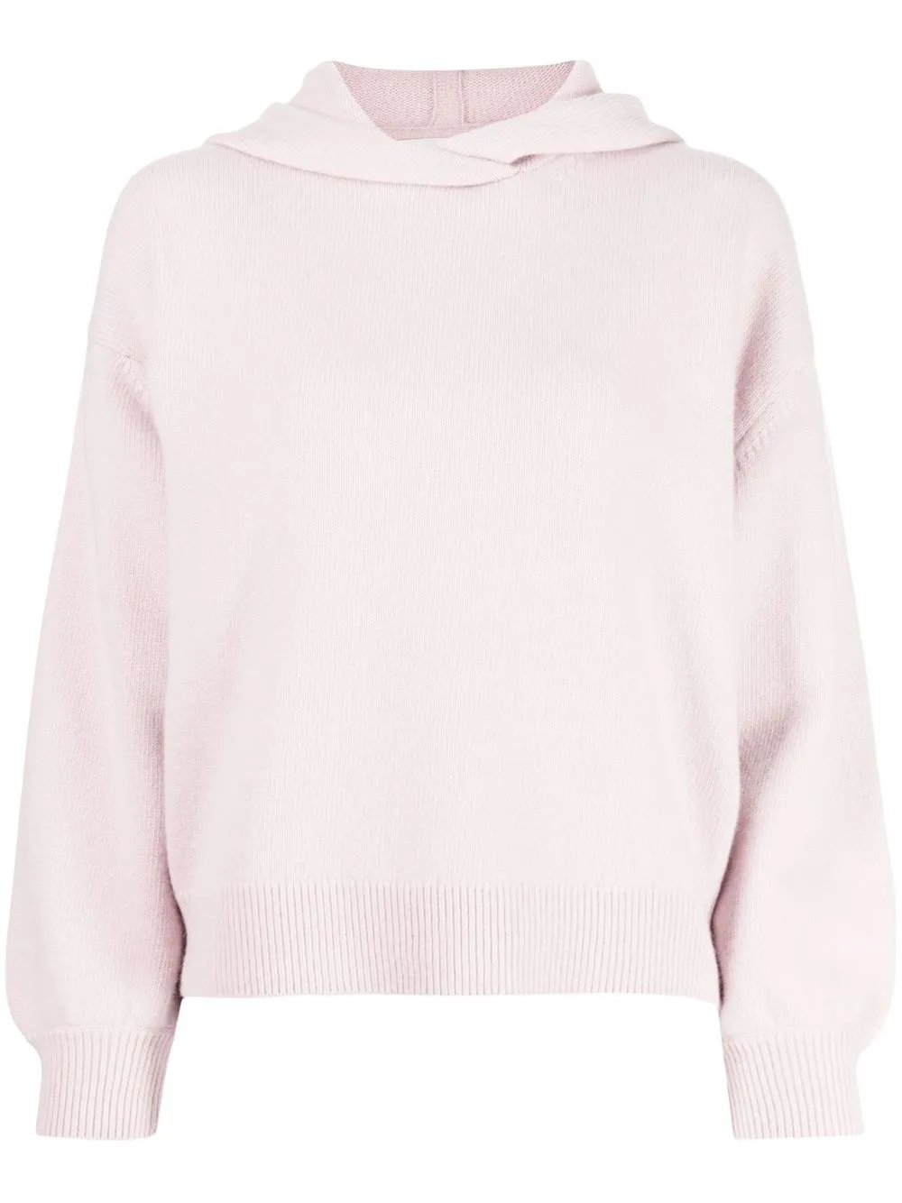 

Pringle of Scotland wool-cashmere hooded jumper - Pink