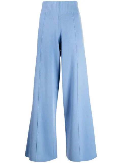 Pringle of Scotland pantalones tejidos de tiro alto