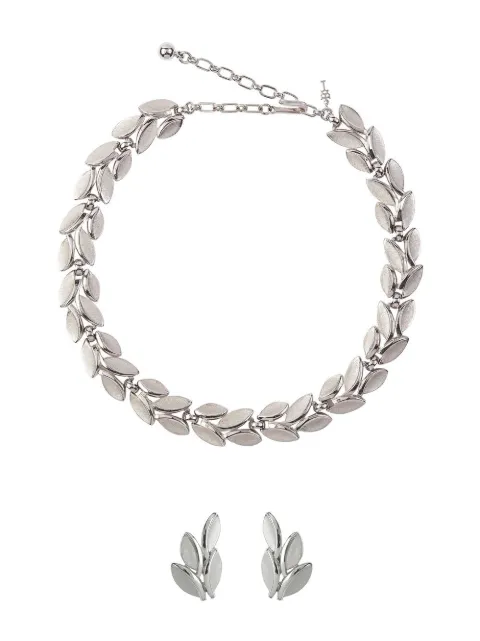 Susan Caplan Vintage 1960s Trifari necklace and earrings set