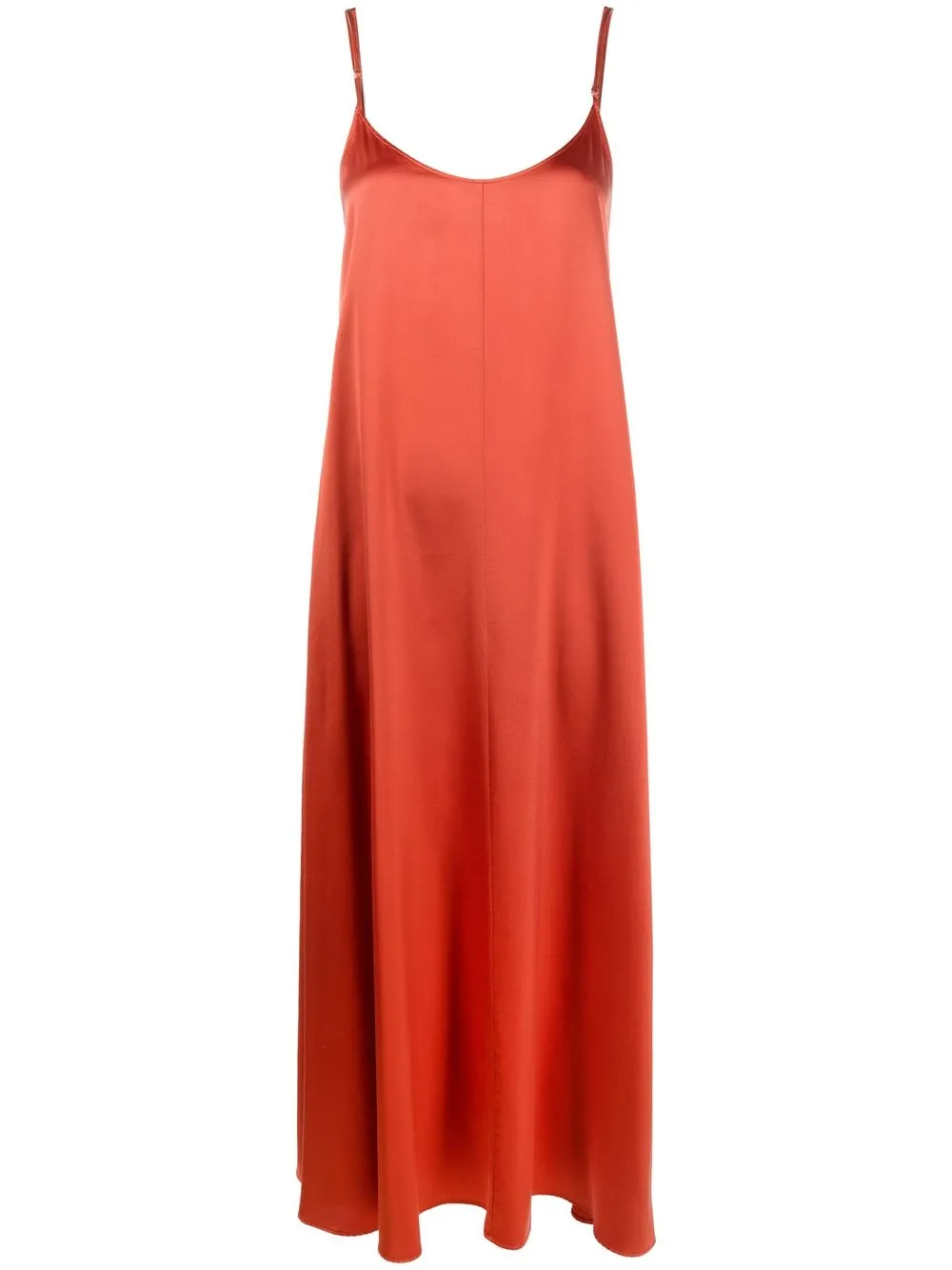 

Forte Forte slip dress de seda - Naranja