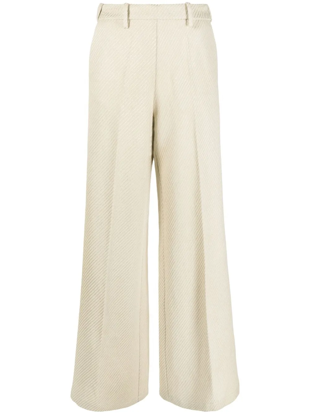 

Forte Forte wide-leg tailored trousers - Neutrals
