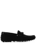 Scarosso James suede loafers - Black