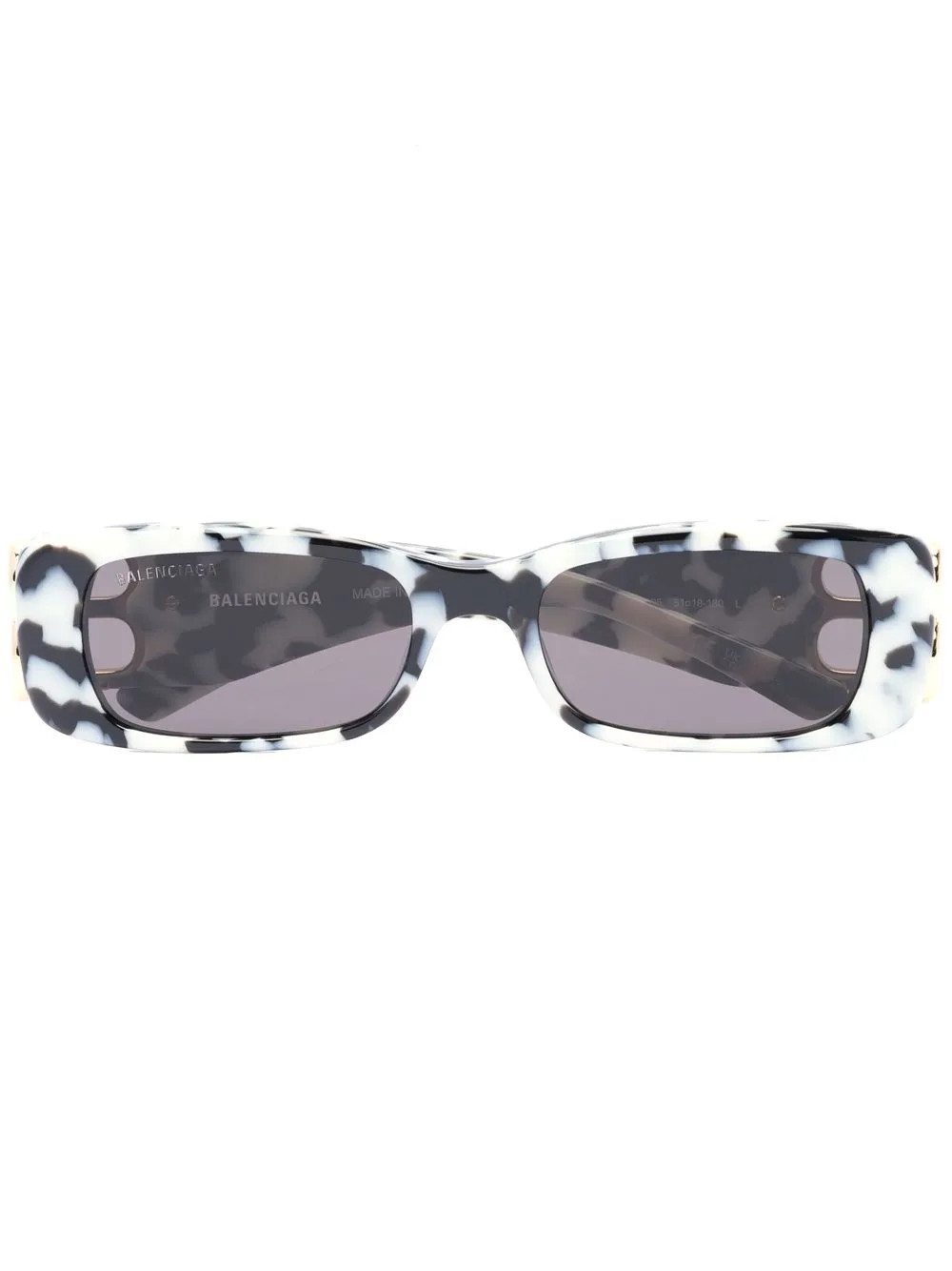 

Balenciaga Eyewear rectangle-frame sunglasses - Black