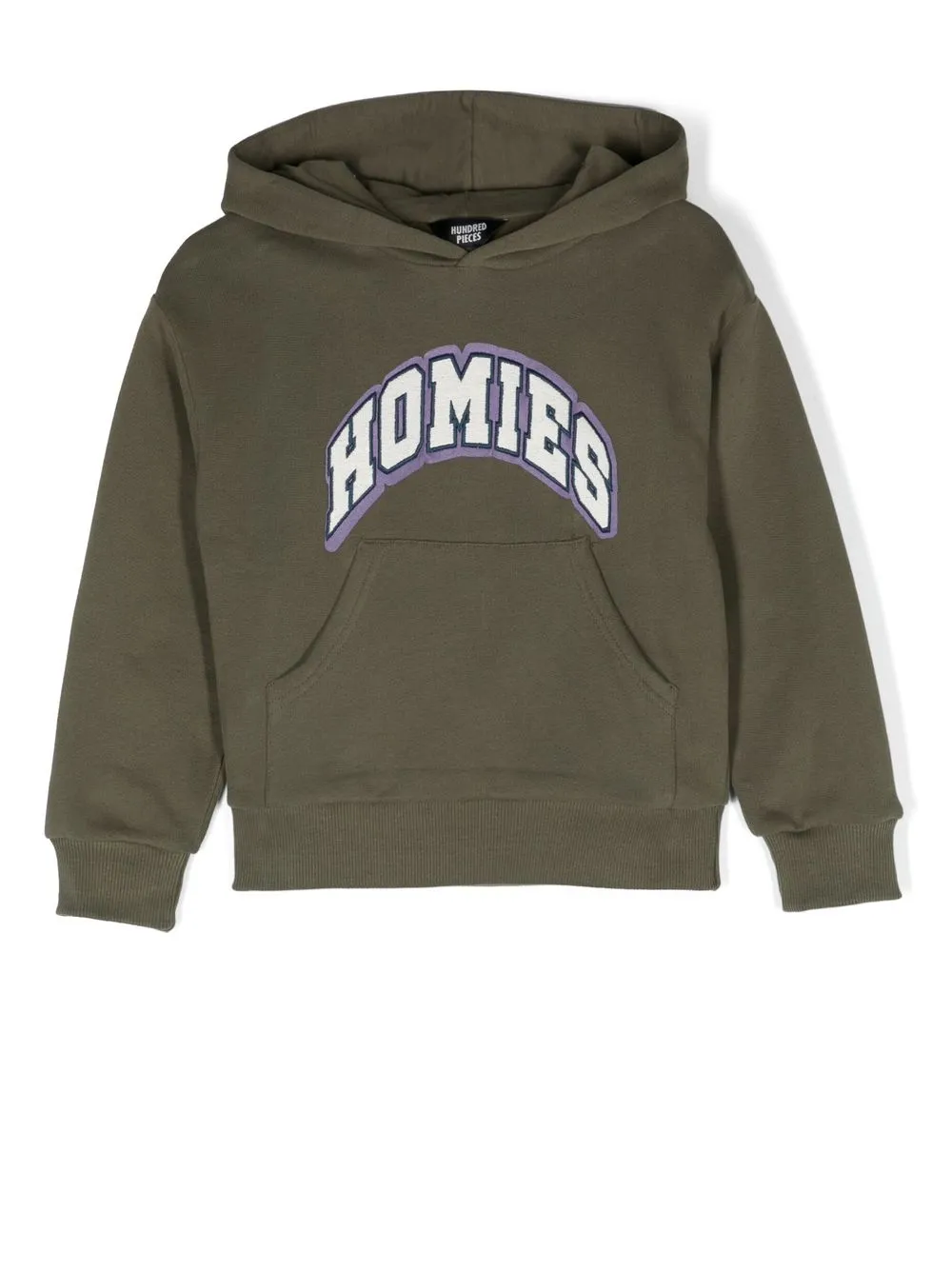 

Hundred Pieces hoodie con logo bordado - Verde