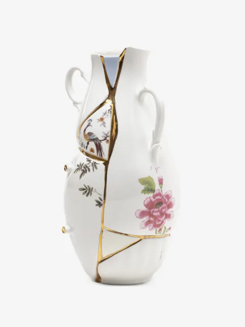 Seletti Kintsugi porcelain vase 