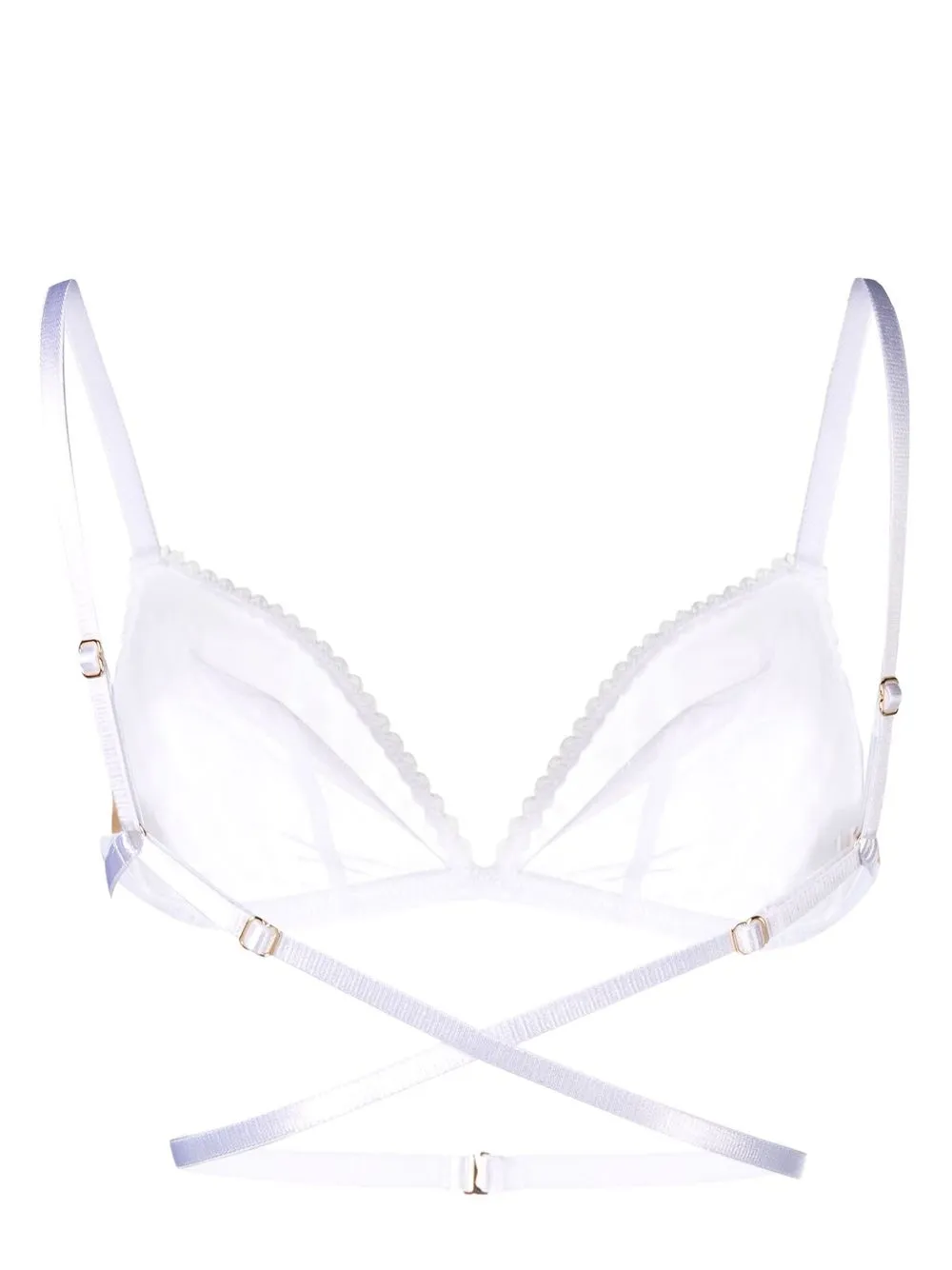 ISOSCELES Mafalda Wrap around Strap Bra Farfetch