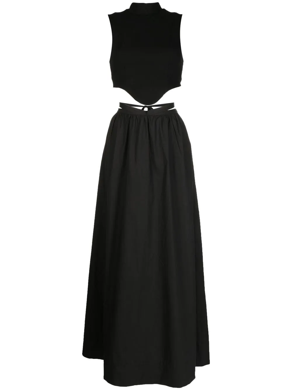 

SIR. high-neck evening dress - Black