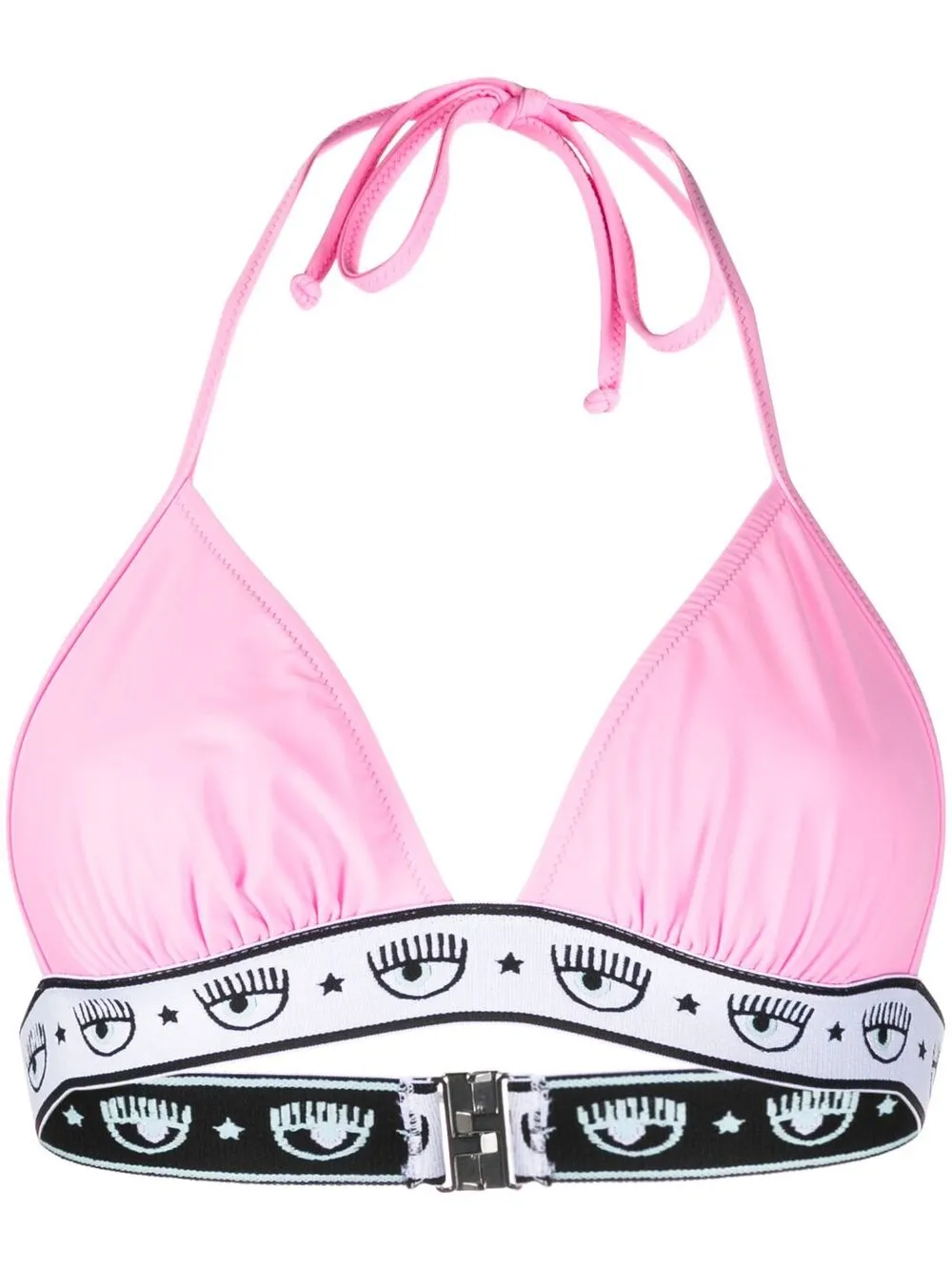 

Chiara Ferragni top de bikini estilo triángulo - Rosado