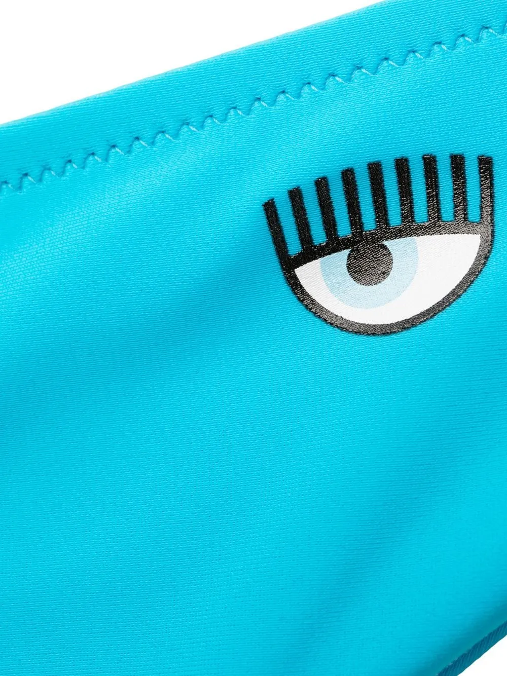  Chiara Ferragni Logo-print Stretch-fit Swim Briefs - Blue 