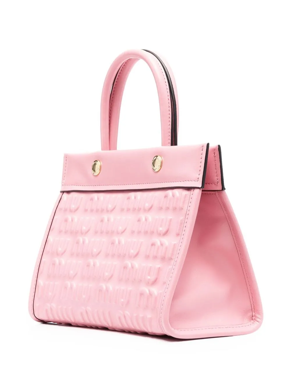 Miu Miu logoembossed Mini Tote Bag Farfetch