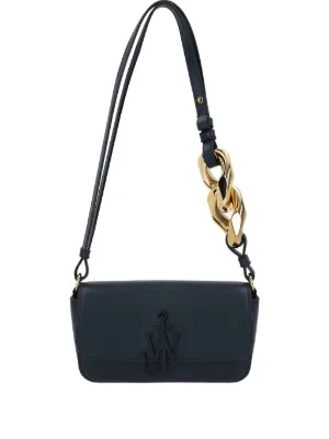 JW ANDERSON ミニクロスボディバッグ JW Anderson ミニ ツイスター ホーボー レザークロスボディバッグ