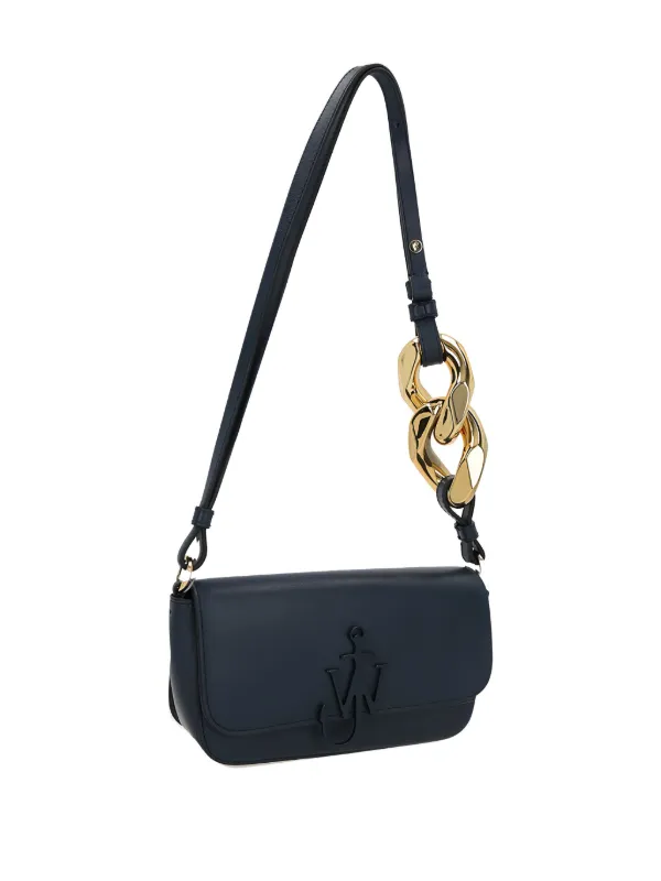 JW Anderson Anchor Chain Crossbody Bag | Blue | FARFETCH
