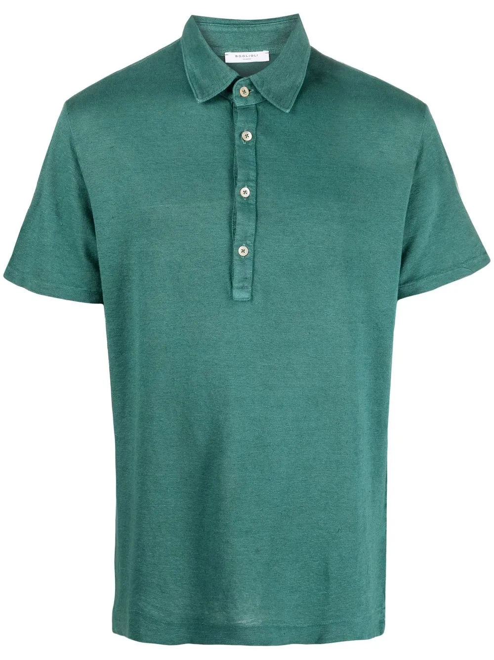 

Boglioli playera tipo polo manga corta - Verde