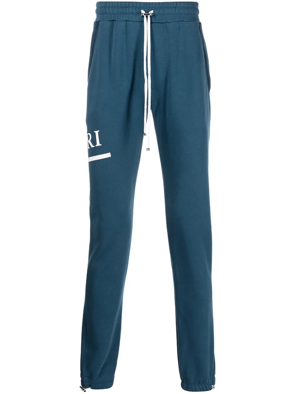

AMIRI logo print track pants - Blue