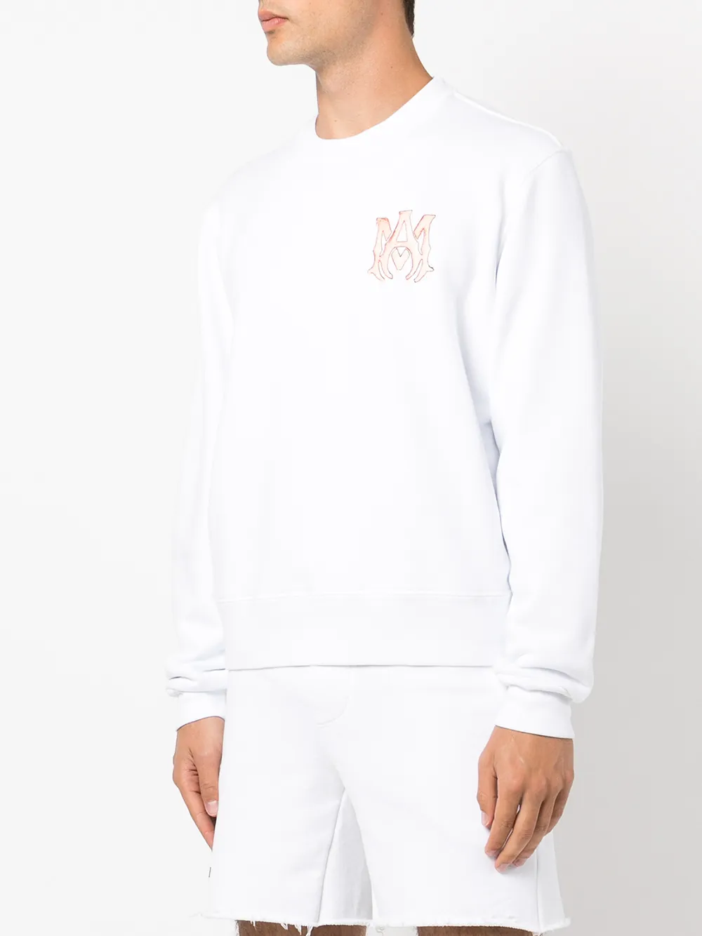  Amiri Sweatshirt Mit Logo   Weiß 