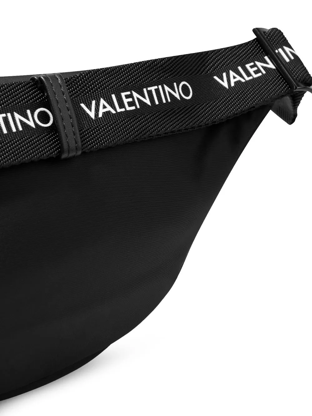 Valentino Logo-print Belt Bag In 黑色