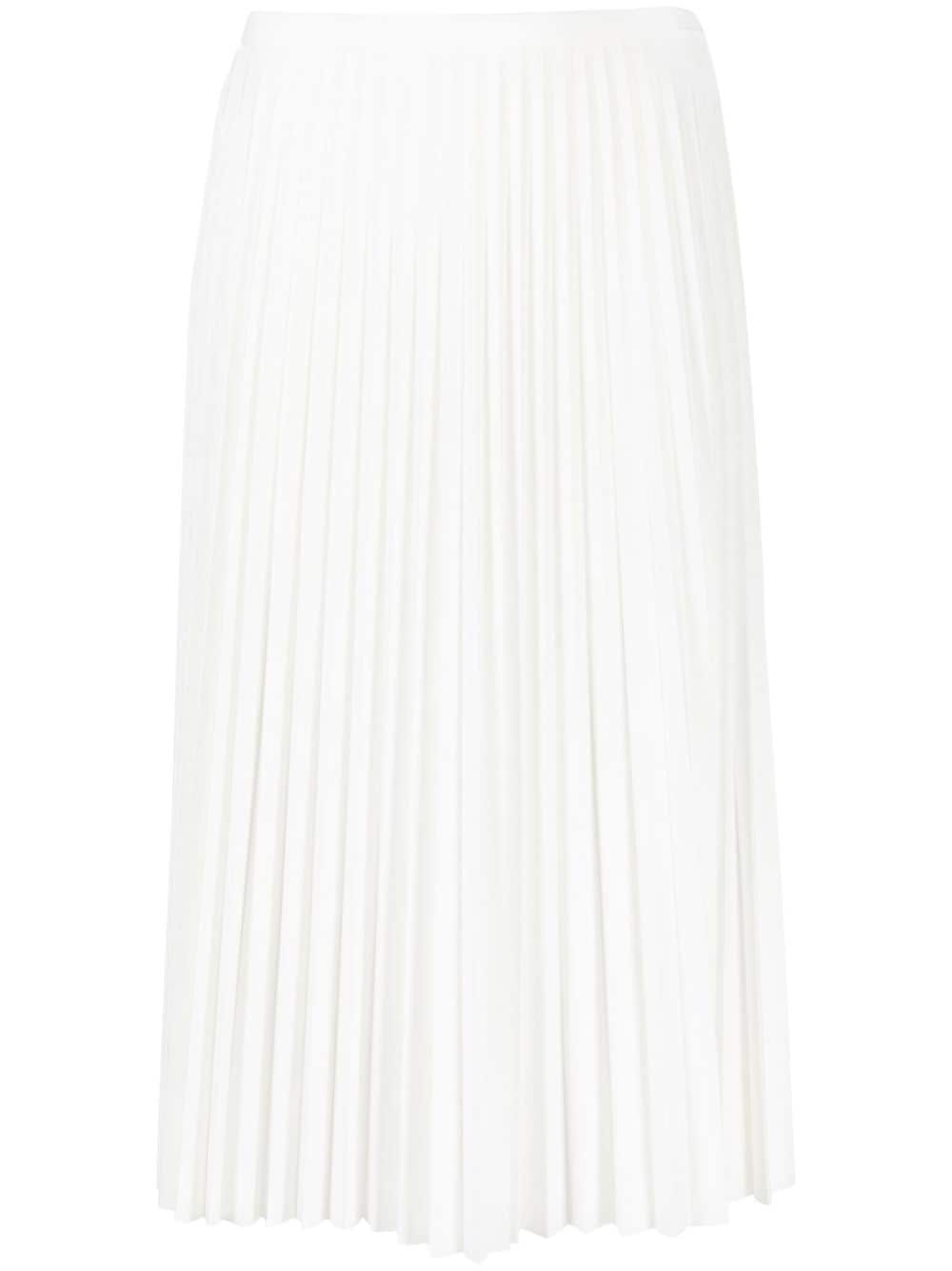 LACOSTE FULLY-PLEATED MIDI-SKIRT