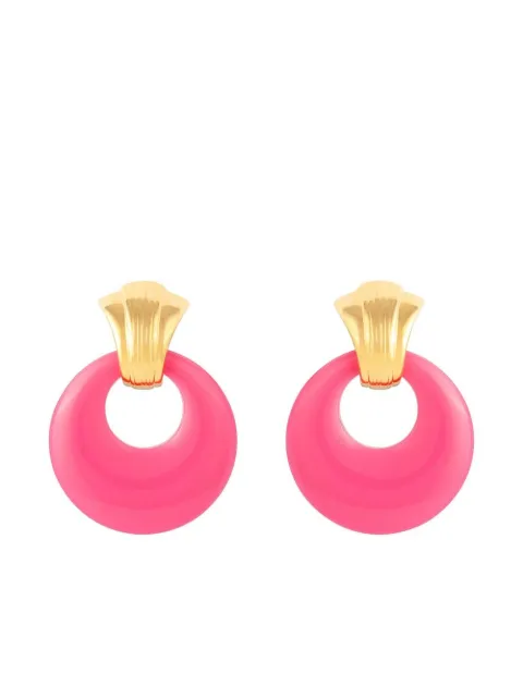 Kenneth Jay Lane set de aretes intercambiables 1990