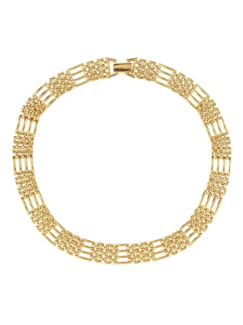 Susan Caplan Vintage 1980s Napier chain-link necklace