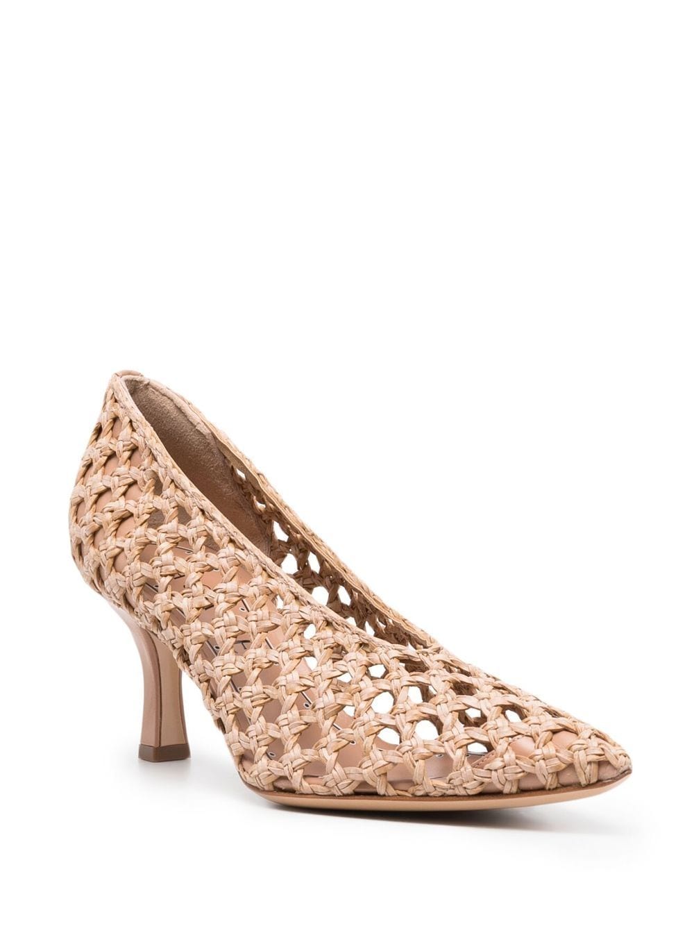 Casadei Pumps met puntige neus - Beige