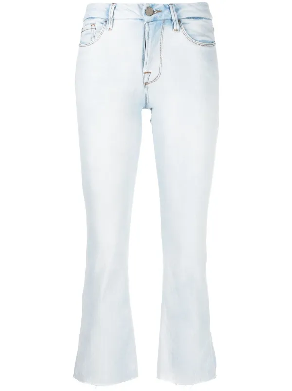 FRAME Cropped straight-leg Jeans - Farfetch