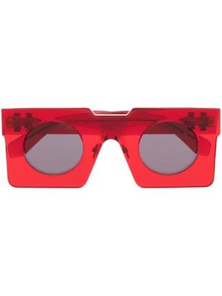 Farfetch Off-White Virgil square-frame Sunglasses - Farfetch
