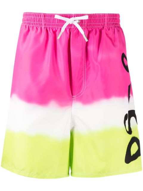 DSQUARED2 logo-print swim shorts Men