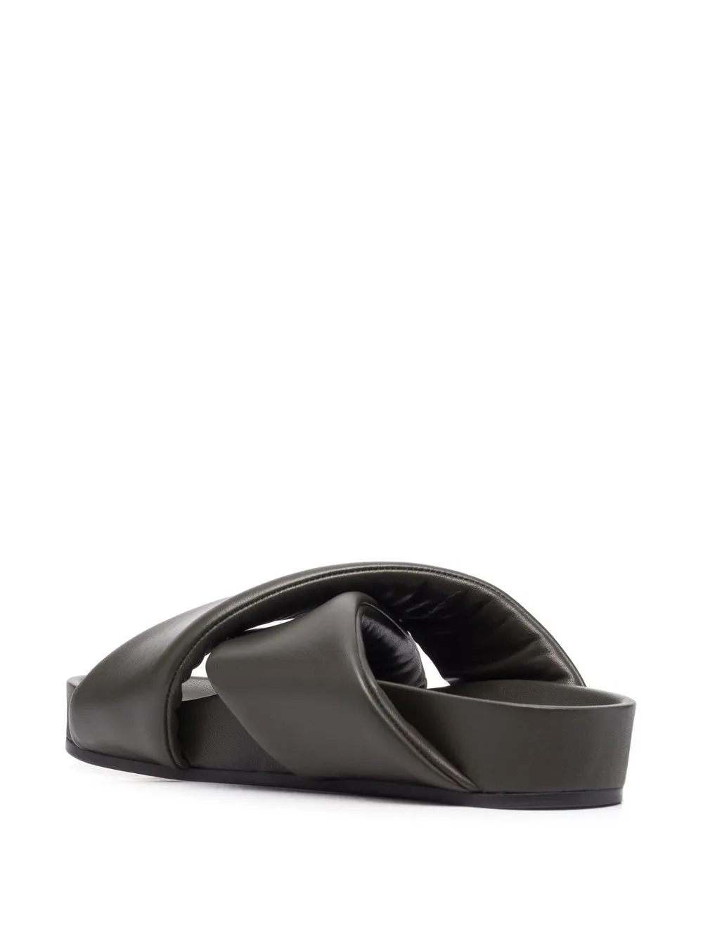 Jil Sander Leren sandalen Groen