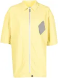 A-COLD-WALL* surface short-sleeve over-shirt - Yellow