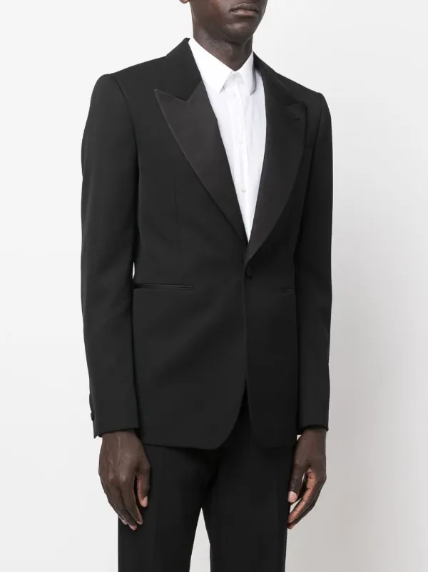 Alexander McQueen Tailored single-breasted Suit Jacket - Farfetch