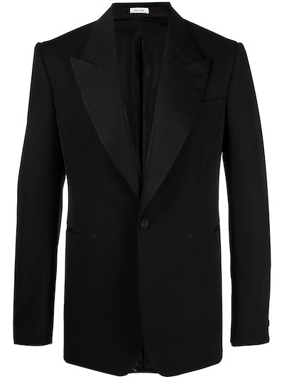 Alexander McQueen - tailored single-breasted suit jacket