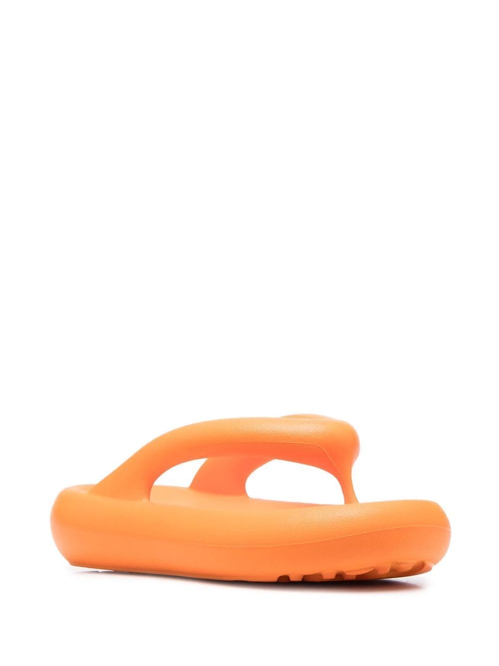 Shop Axel Arigato Open Toe Flip Flops In Orange