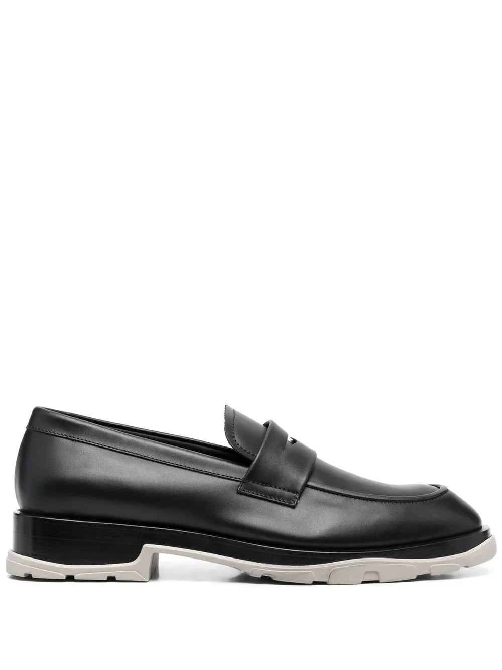 

Alexander McQueen contrasting sole loafers - Black