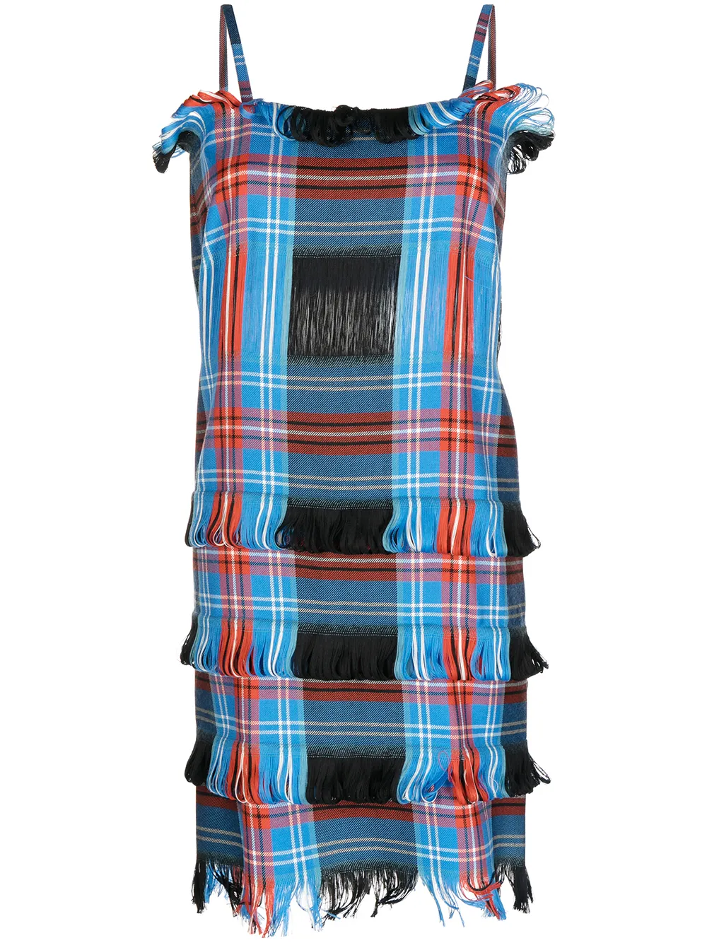 

Charles Jeffrey Loverboy tartan-print mini dress