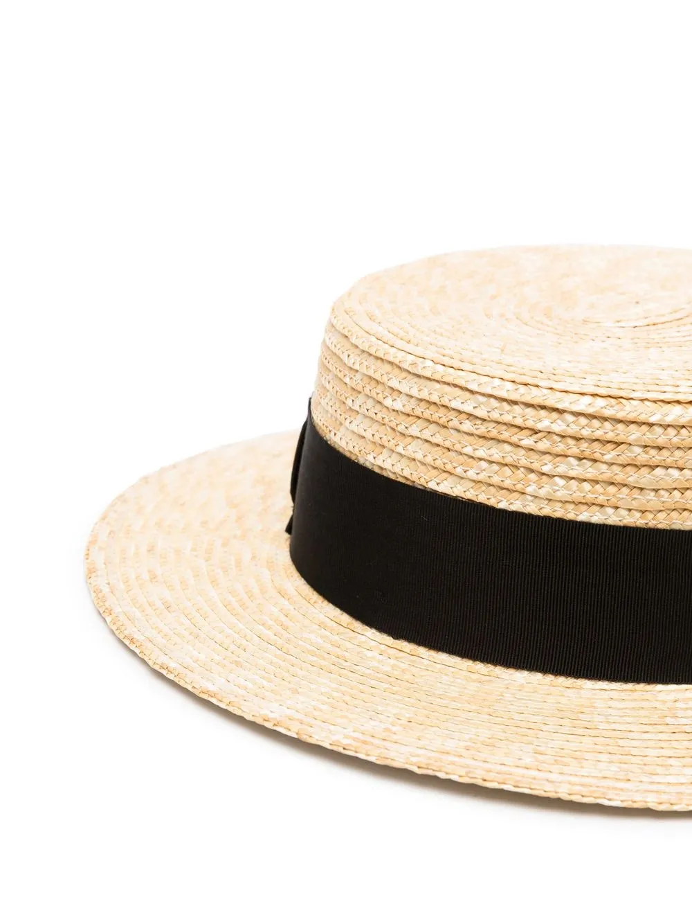 Borsalino Straw Boater Hat Farfetch