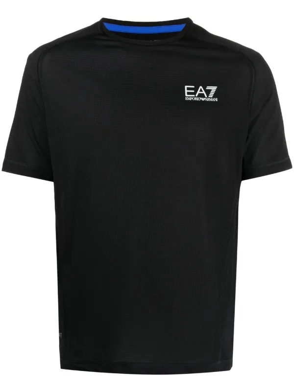Ea7 Emporio Armani logo-print short 