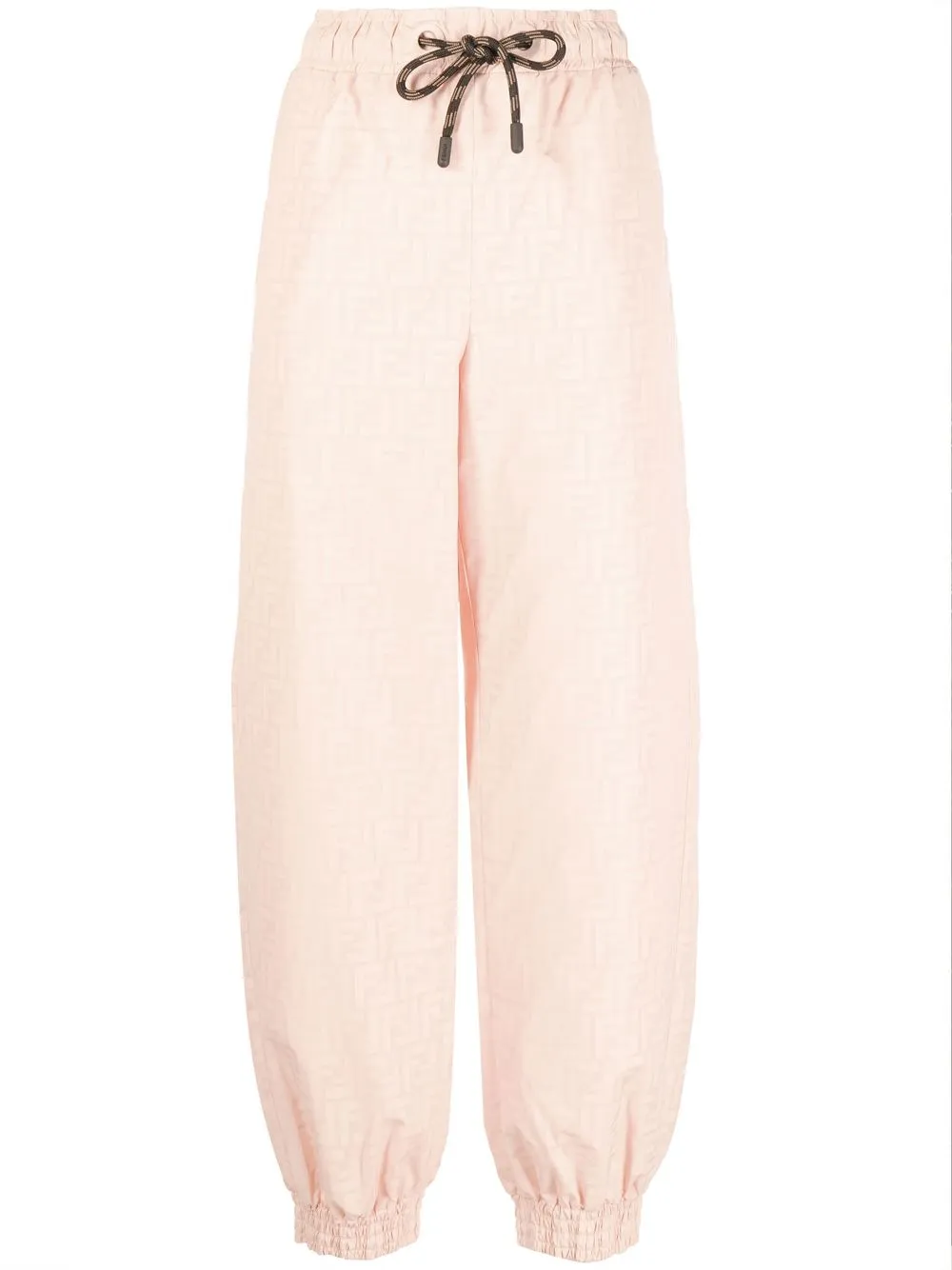 Fendi Straight-leg Track Pants In Pink