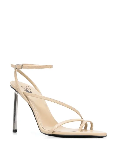 Off-White open-toe strap-detail sandals OWIH022S22LEA0016200 - 1