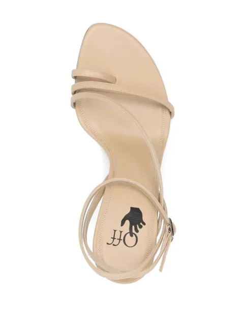 Off-White open-toe strap-detail sandals OWIH022S22LEA0016200 - 3