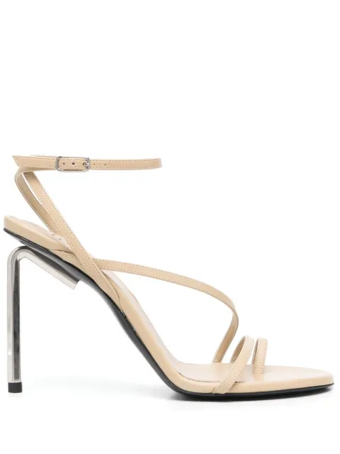 Off-White sandalias con detalle de correa