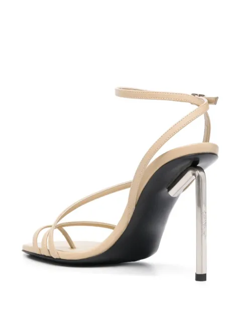 Off-White open-toe strap-detail sandals OWIH022S22LEA0016200 - 2