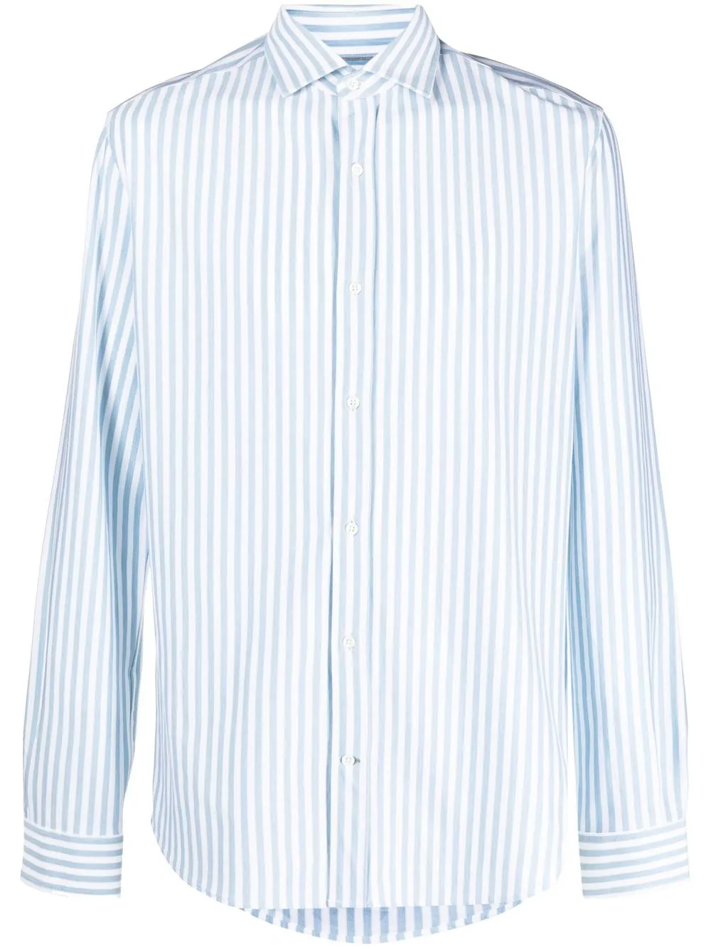 

Brunello Cucinelli playera con rayas estampadas - Azul