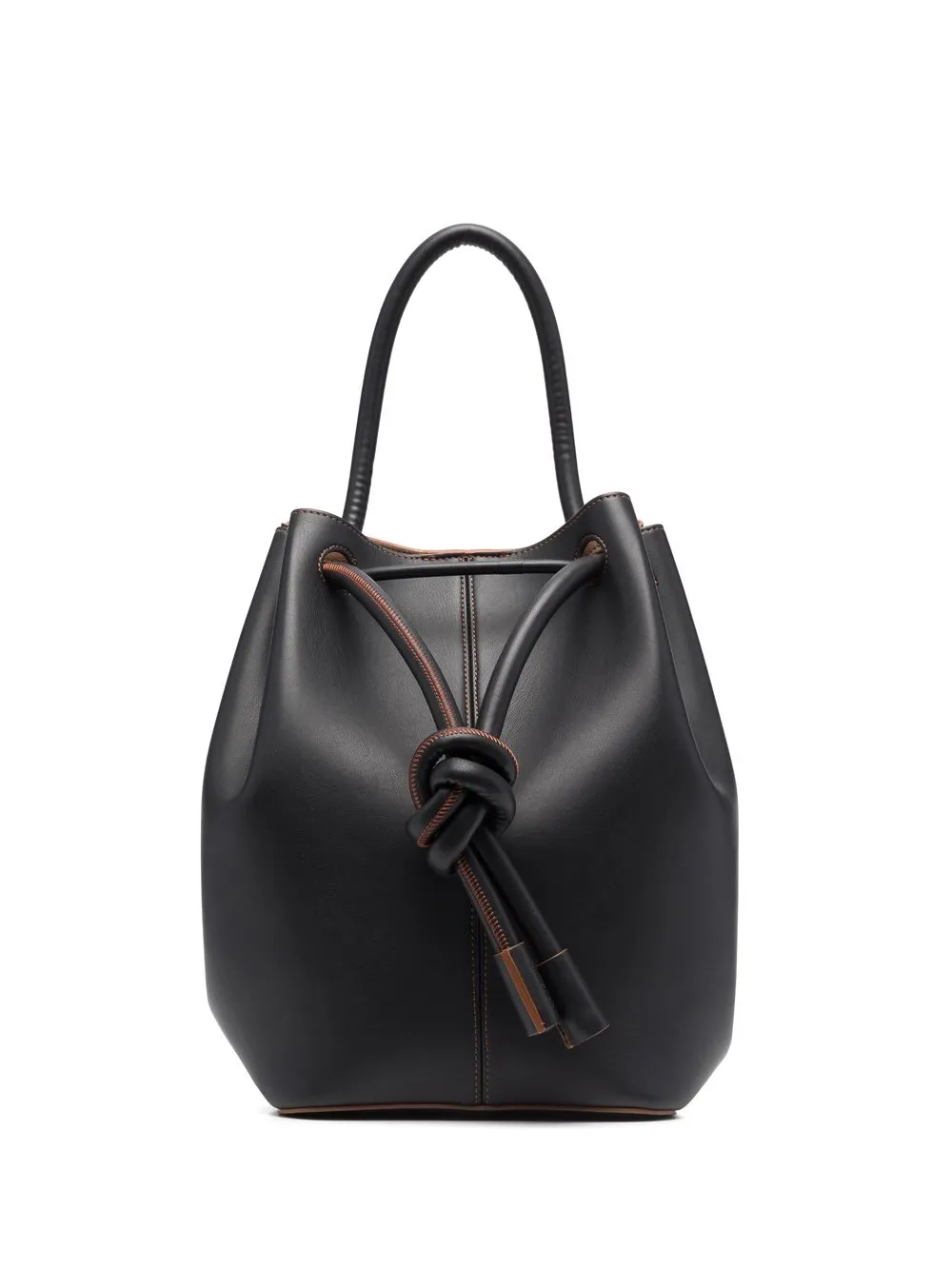 

Nanushka elongated medium bucket bag - Black