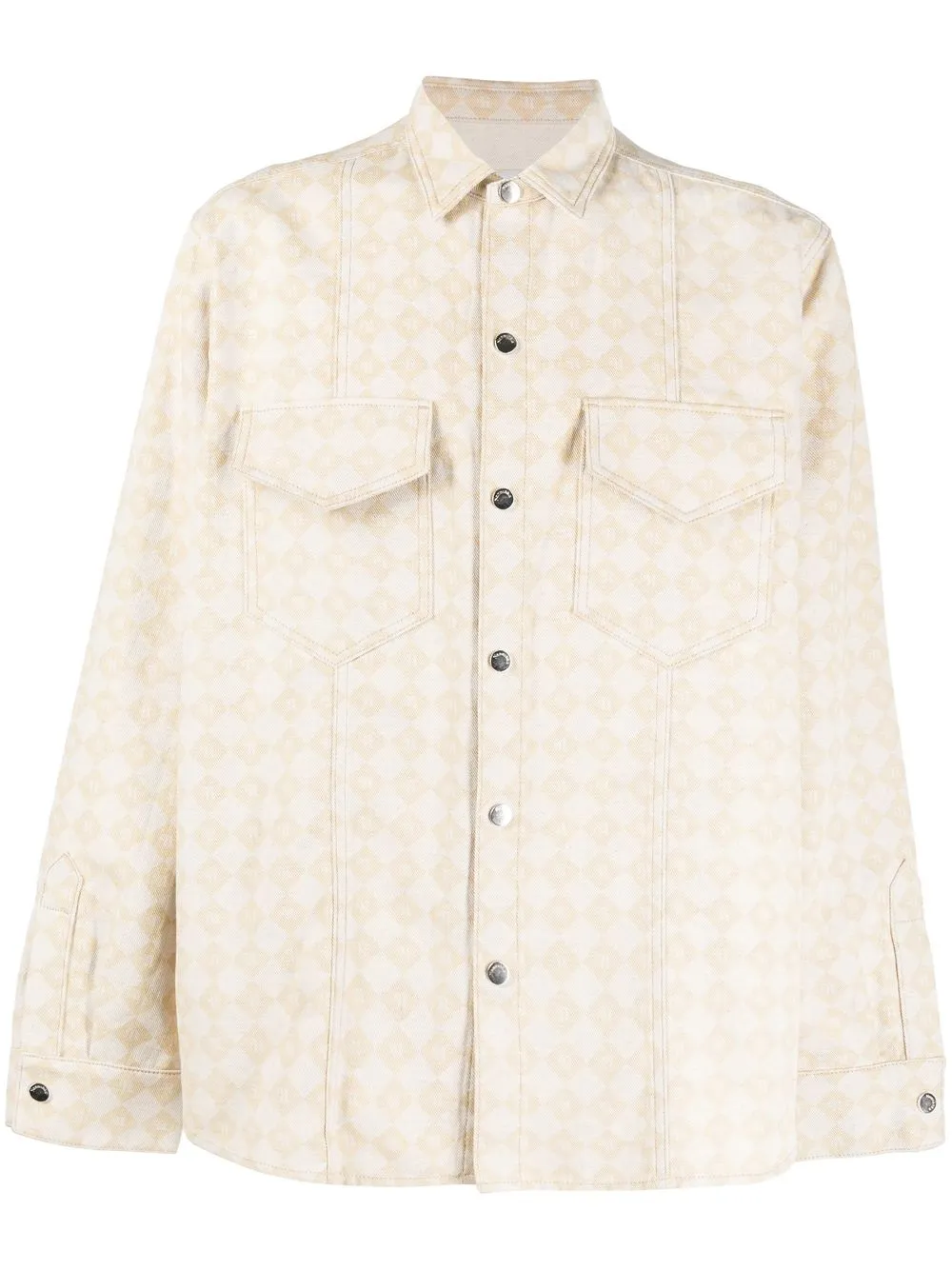 

Nanushka embroidered button-down shirt - Neutrals