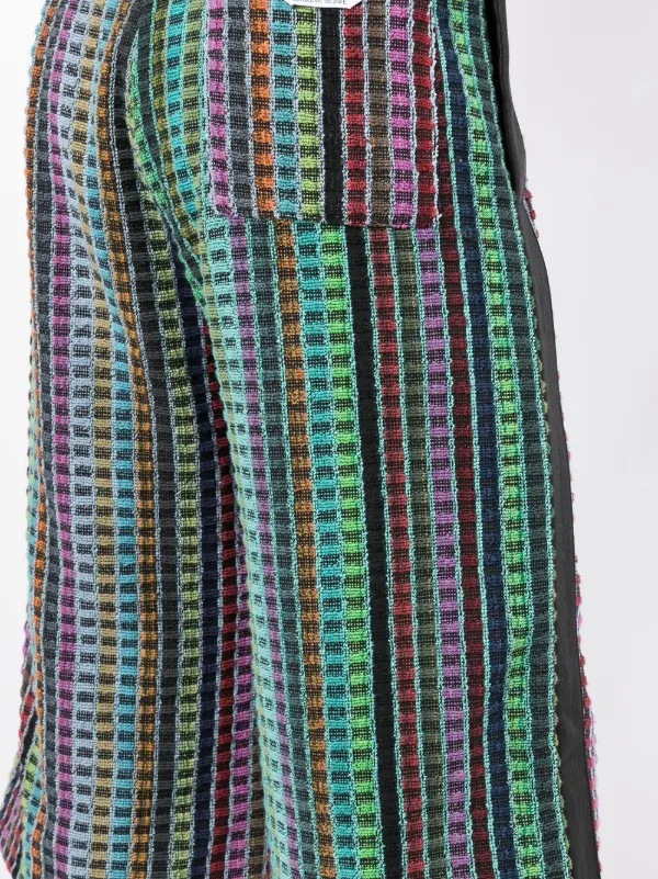 Marine Serre ★バミューダショーツ Marine Serre バミューダショーツ | ブラック | FARFETCH JP