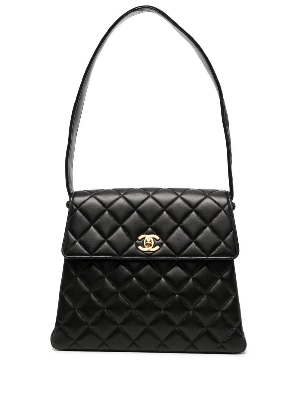 CHANEL Pre-Owned 1997 diamond-quilted Flap Shoulder Bag - Farfetch