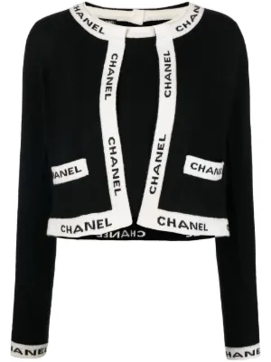 chanel sweater jacket