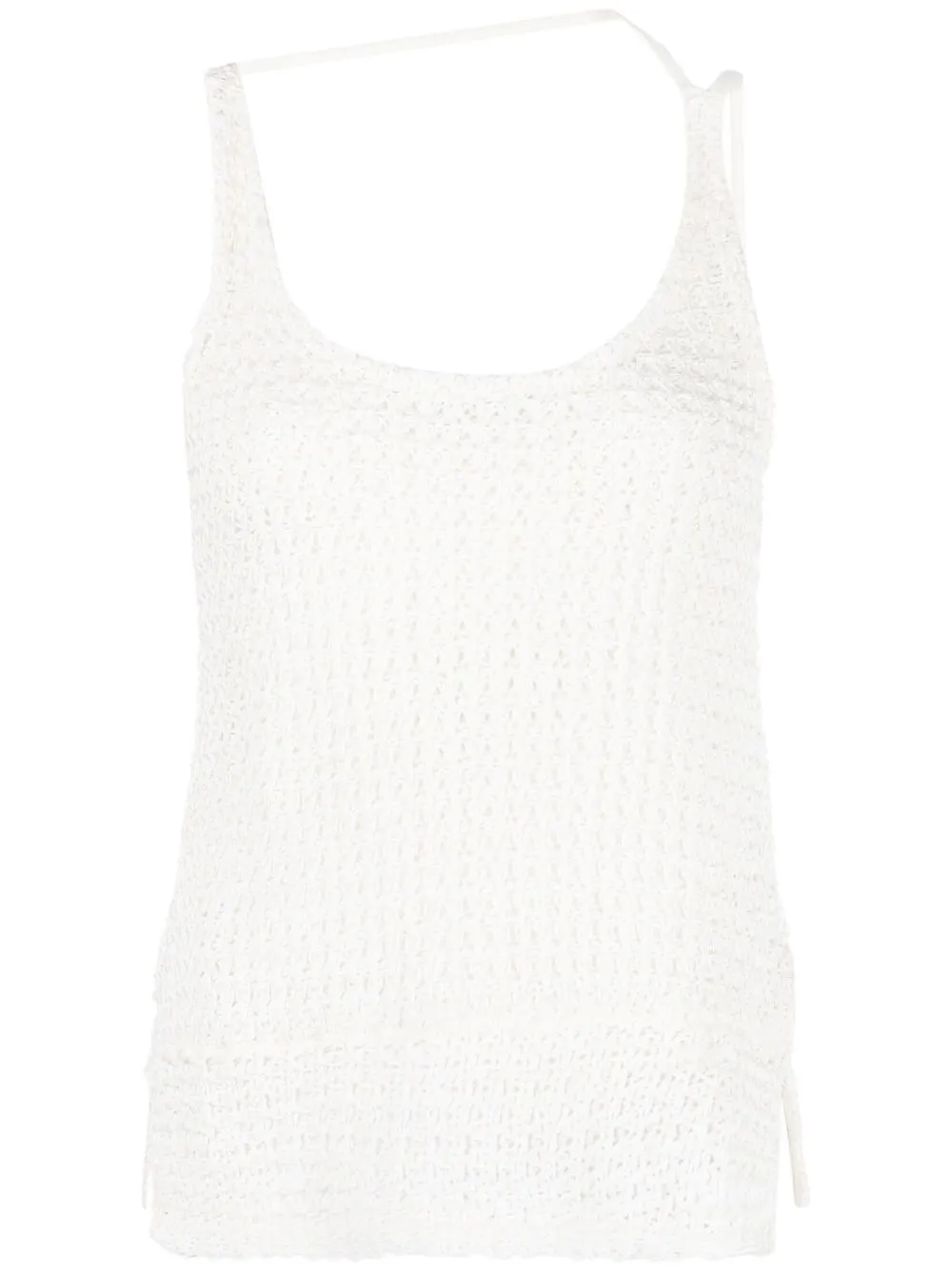 

3.1 Phillip Lim asymmetric back vest top - White