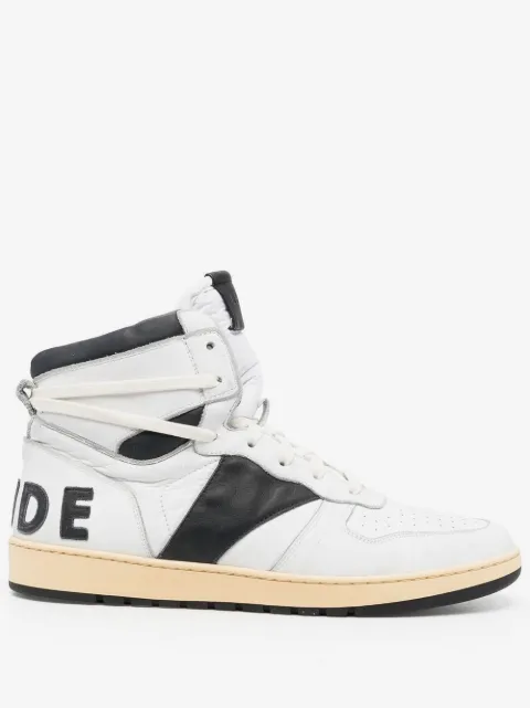 RHUDE High-Top-Sneakers in Colour-Block-Optik