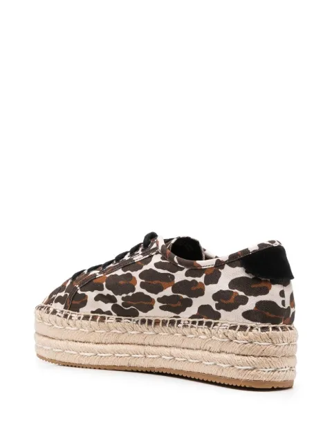 leopard espadrilles sneakers